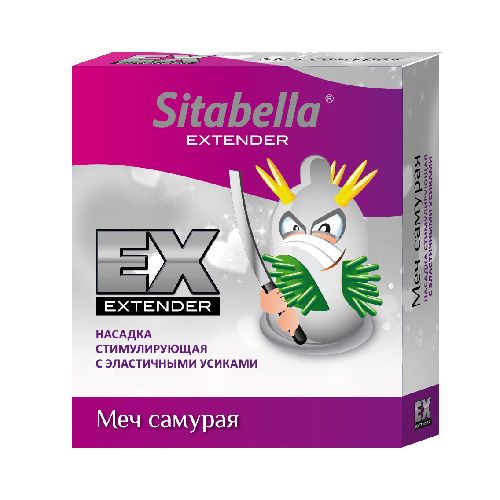 Стимулирующая насадка Sitabella Extender  Меч самурая - Sitabella - купить с доставкой в Кургане