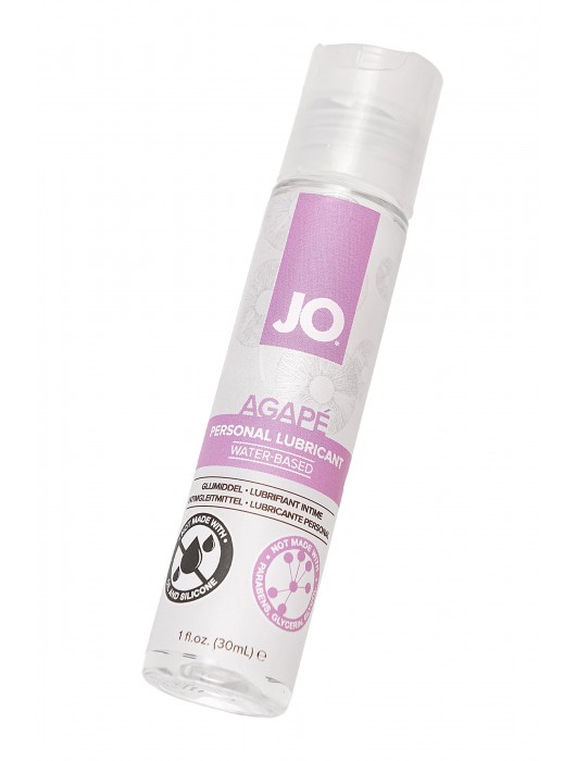 Лубрикант на водной основе для женщин JO AGAPE ORIGINAL - 30 мл. - System JO - купить с доставкой в Кургане