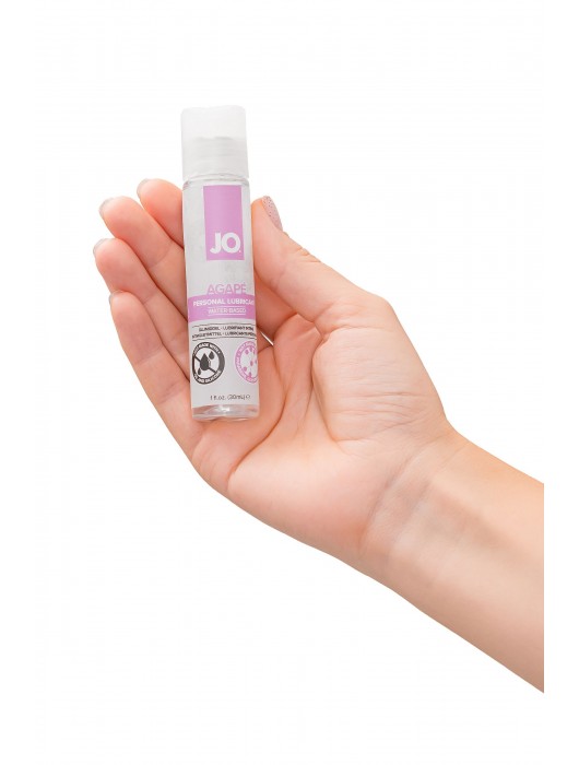 Лубрикант на водной основе для женщин JO AGAPE ORIGINAL - 30 мл. - System JO - купить с доставкой в Кургане