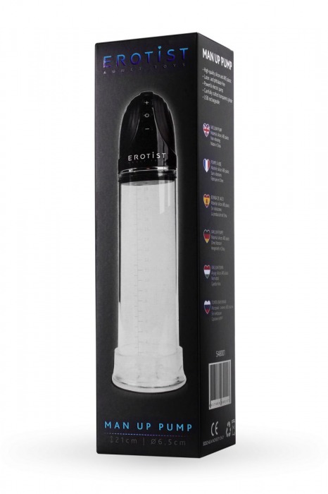 Автоматическая вакуумная помпа Man up pump - Erotist Adult Toys - в Кургане купить с доставкой