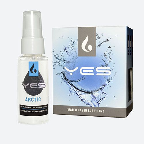 Интимный гель-лубрикант Yes Arctic с продлевающим эффектом - 30 мл. - Sitabella - купить с доставкой в Кургане