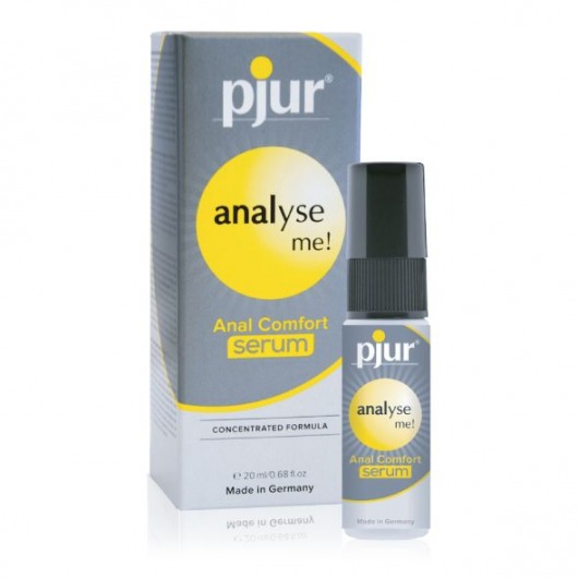 Анальный спрей pjur ANALYSE ME Serum - 20 мл. - Pjur - купить с доставкой в Кургане