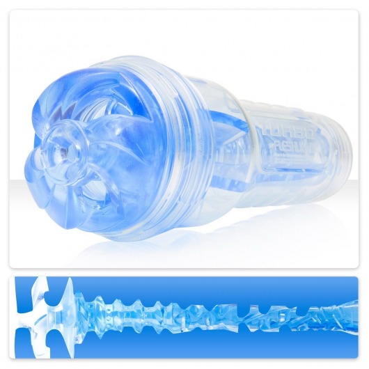 Мастурбатор Fleshlight Turbo - Trust Blue Ice - Fleshlight - в Кургане купить с доставкой