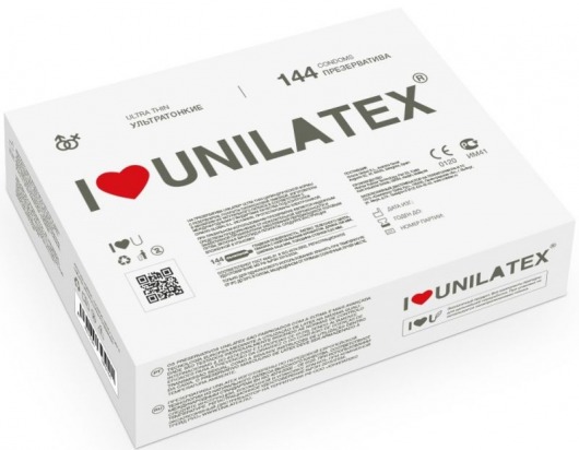 Ультратонкие презервативы Unilatex Ultra Thin - 144 шт. - Unilatex - купить с доставкой в Кургане