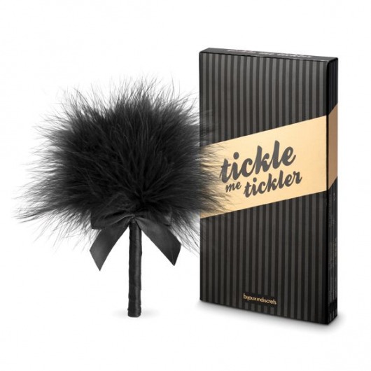 Пуховка для эротических игр Tickle Me Tickler - Bijoux Indiscrets - купить с доставкой в Кургане