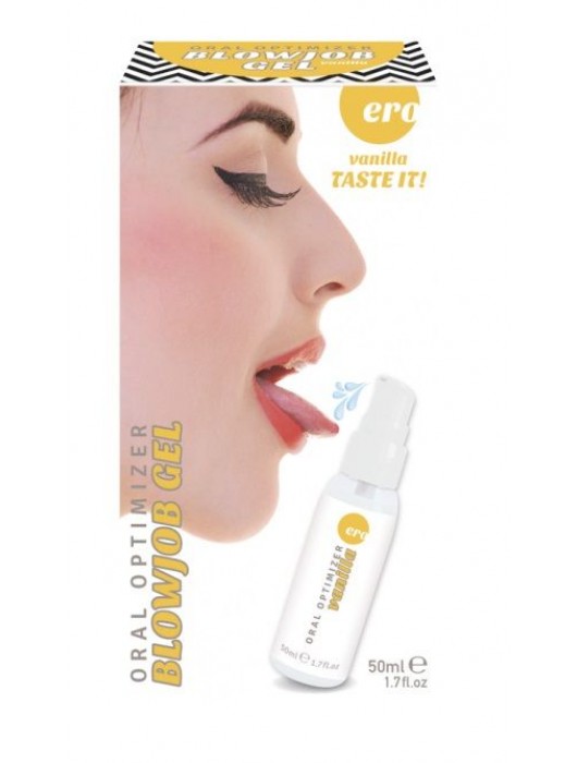 Увлажняющий гель для орального секса с ароматом ванили - 50 мл. - Ero - купить с доставкой в Кургане