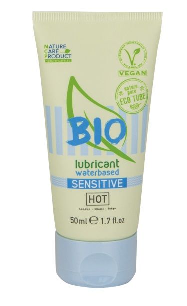 Органический лубрикант для чувствительной кожи Bio Sensitive - 50 мл. - HOT - купить с доставкой в Кургане