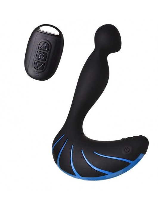 Чёрно-синий массажер простаты Erotist Third - Erotist Adult Toys - в Кургане купить с доставкой