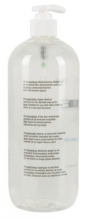 Гель-смазка на водной основе JUSTGLIDE - 1000 мл. - Orion - купить с доставкой в Кургане