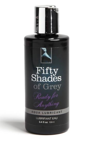 Лубрикант на водной основе Ready for Anything Aqua Lubricant - 100 мл. - Fifty Shades of Grey - купить с доставкой в Кургане