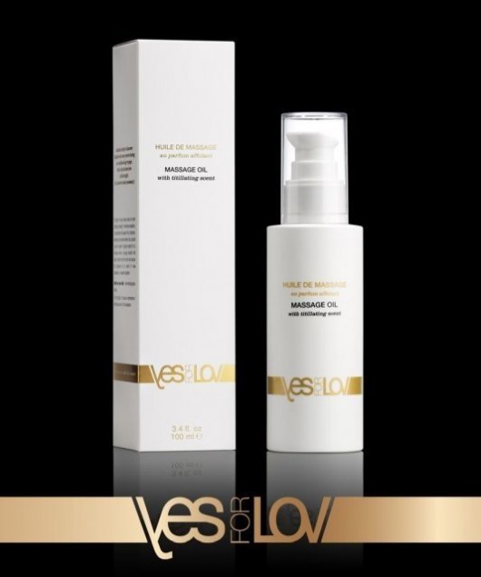 Массажное масло TITILLATING MASSAGE OIL - 100 мл. - YESforLOV - купить с доставкой в Кургане