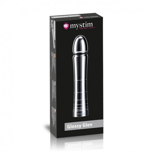 Фаллоимитатор для электростимуляции Glossy Glen Dildo - 14 см. - MyStim - купить с доставкой в Кургане