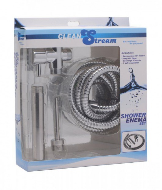 Набор для анального душа Shower Enema System - XR Brands - купить с доставкой в Кургане