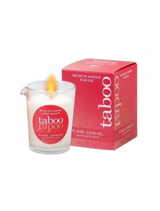 Массажное аромамасло с афродизиаками для женщин RUF Taboo Plaisir charnel - 60 гр. - RUF - купить с доставкой в Кургане