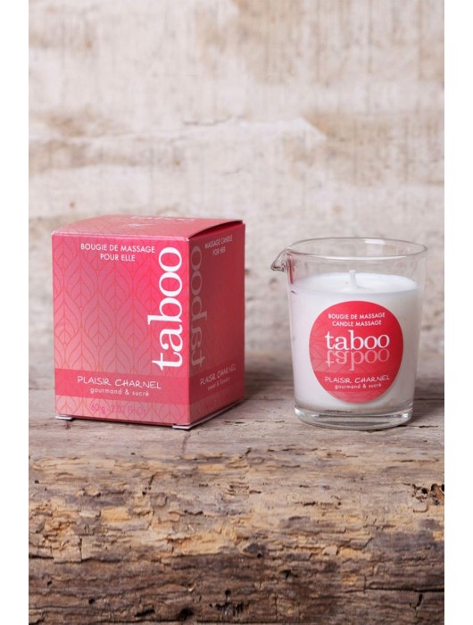 Массажное аромамасло с афродизиаками для женщин RUF Taboo Plaisir charnel - 60 гр. - RUF - купить с доставкой в Кургане