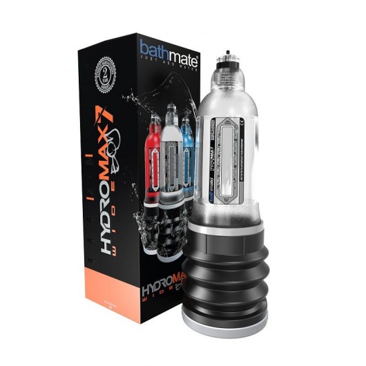 Прозрачная гидропомпа HydroMAX7 Wide Boy - Bathmate - в Кургане купить с доставкой