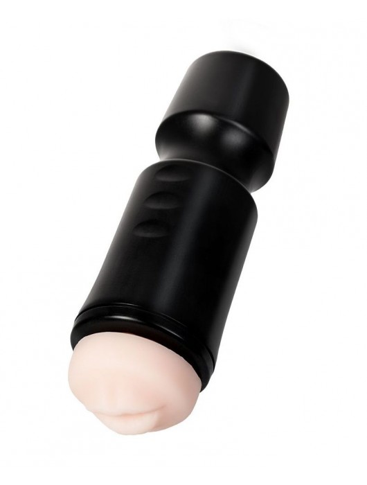 Мастурбатор-ротик A-Toys в черной колбе - A-toys - в Кургане купить с доставкой