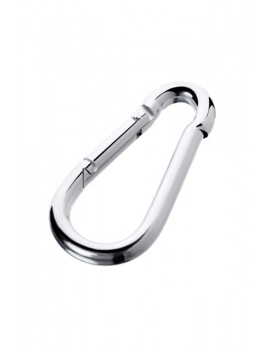 Серебристый карабин TOYFA Metal - ToyFa - купить с доставкой в Кургане