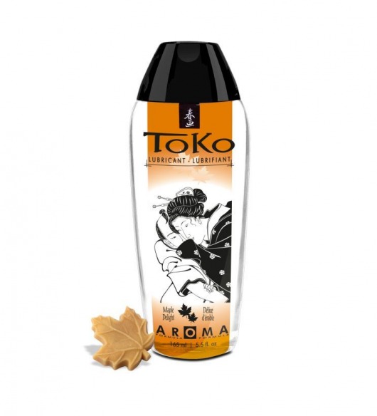 Интимный гель TOKO Maple Delight с ароматом кленового сиропа - 165 мл. - Shunga - купить с доставкой в Кургане