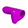 Лиловая вибронасадка на палец Maxwell - Baile