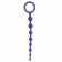 Фиолетовая силиконовая цепочка Booty Call X-10 Beads - California Exotic Novelties в Кургане Фиолетовая силиконовая цепочка Booty Call X-10 Beads - California Exotic Novelties